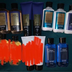 Bath and body works creams lotions body wash any 2 items